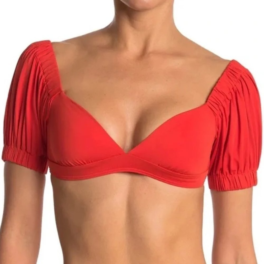 WeWoreWhat Moe Bikini Top Size XS